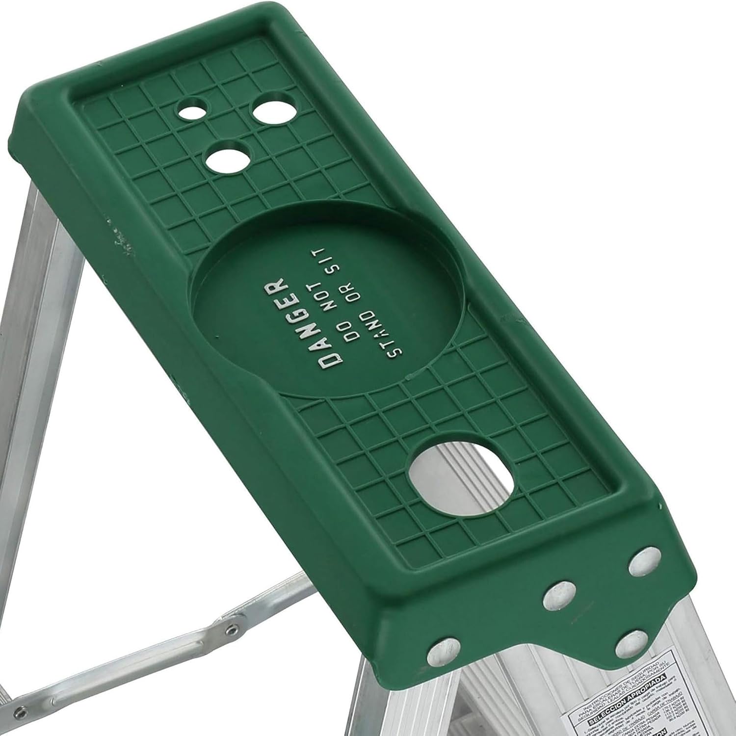 Louisville Ladder 8-Foot Aluminum Step Ladder, 375-Pound Load Capacity, Type IAA, AS4008