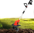 Electric Tiller 20V – Garden Soil Cultivator/Rotavator – 4 Steel Blades,25cm Working Width/22cm Working Depth