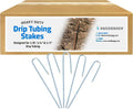 Sandbaggy 1500-Pack DRIP TUBING Stakes Landscape Staples | 5 inch Length - 11 Gauge Heavy Duty | Drip Anchors | Landscape Pins | Garden Lawn Nails | Designed to Hold Drip Tubing Up to 1/2' Diameter