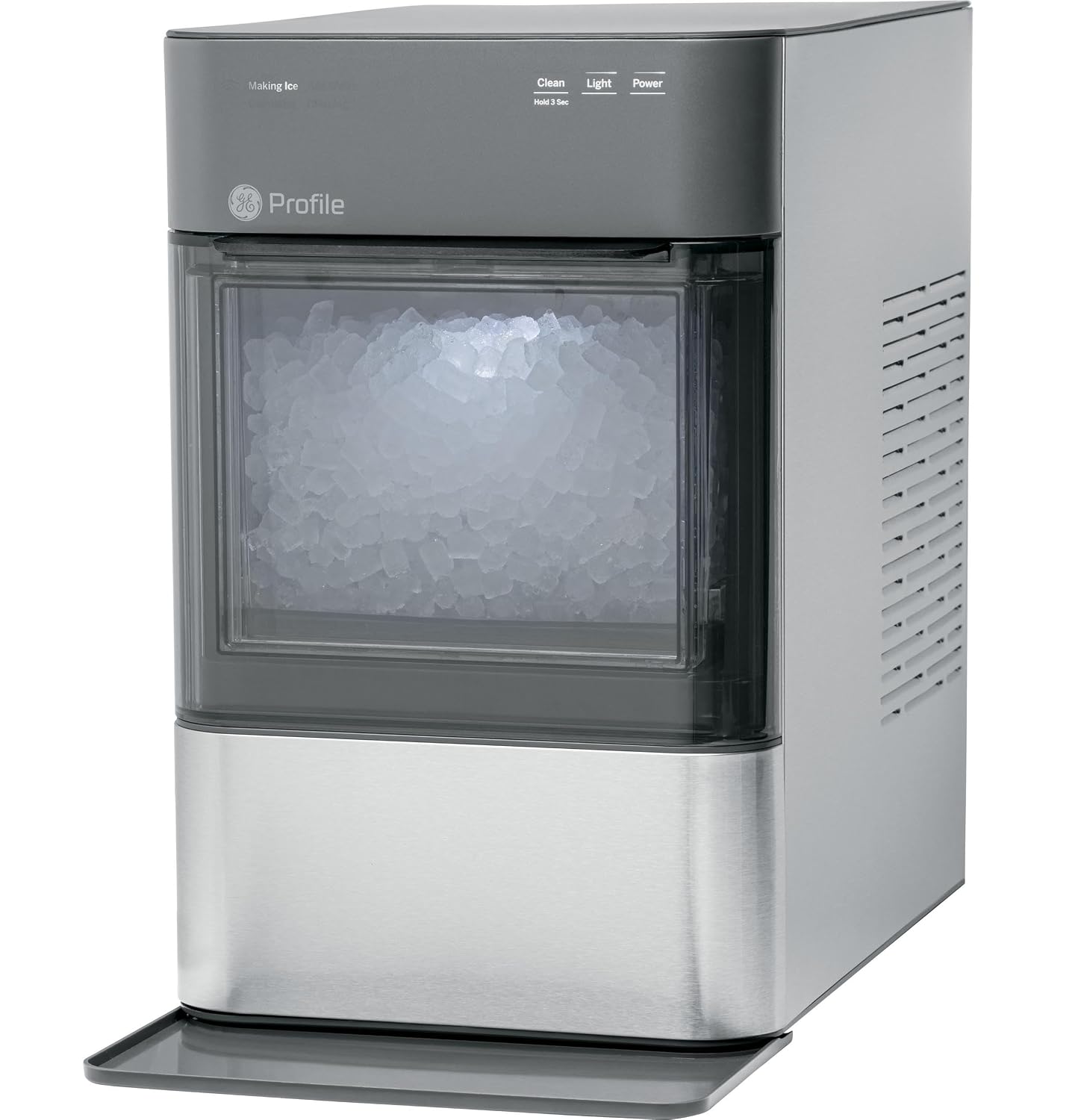 Profile Opal 2.0 | Countertop Nugget Ice Maker | Ice Machine with WiFi Connectivity | Smart Home Kitchen Essentials | Stainless Steel