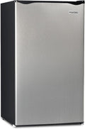 Igloo 3.2 Cu.Ft. Mini Fridge with Freezer - Single Door Compact Refrigerator with Glass Shelves for Homes, Dorms & Offices- Keep Snacks, Drinks & Frozen Foods Cool with Temperature Control Mini Fridge