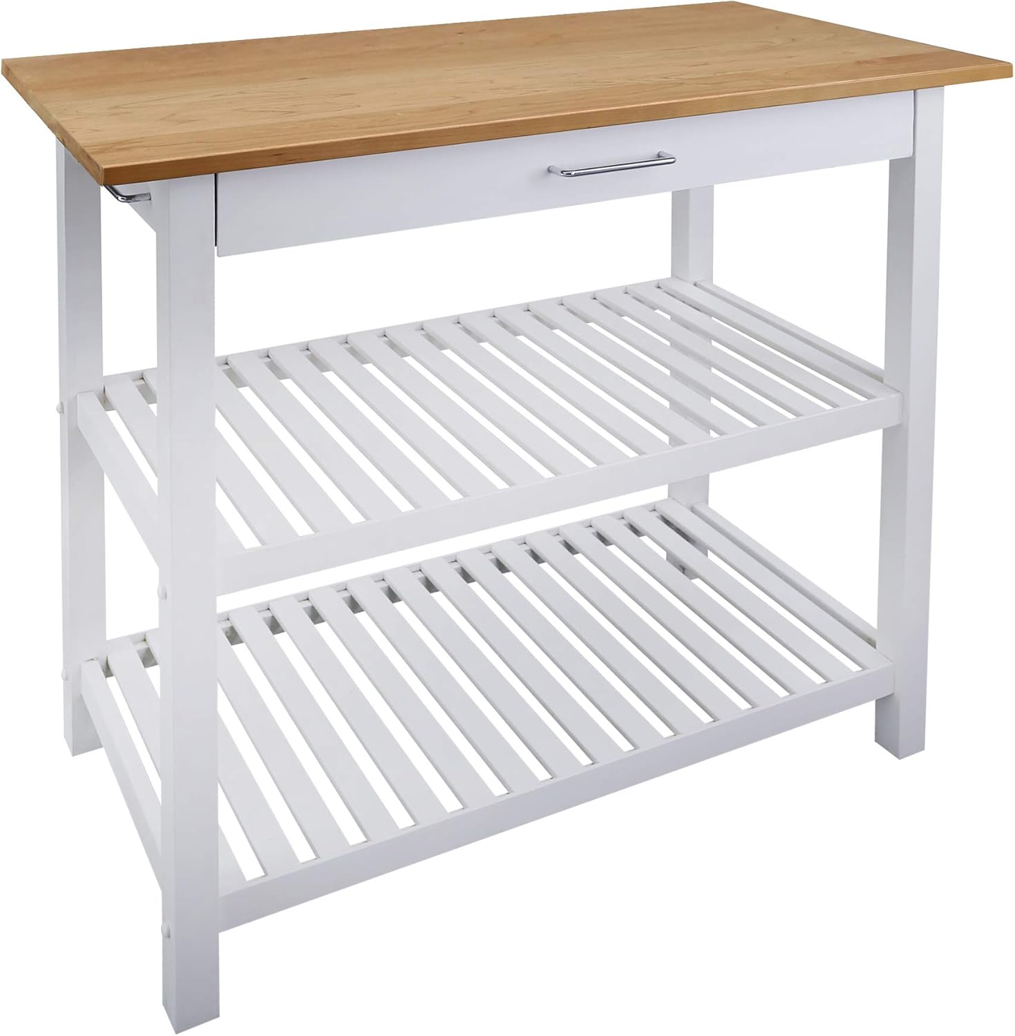 Kitchen Island with Solid American Cherry Top