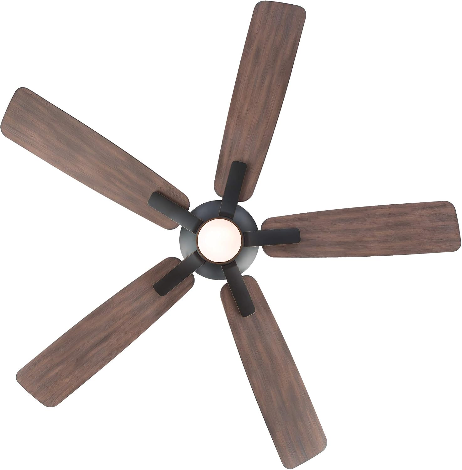 Modern Forms Mykonos Smart Indoor and Outdoor 5-Blade Ceiling Fan 60in Oil Rubbed Bronze Barn Wood with 2700K LED Light Kit and Remote Control worksworks with Alexa and iOS or Android App