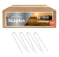 Sandbaggy 9-inch Extra Long Landscape Staples - Galvanized Anchors ~ Great for Soft Sandy Soil (1000 Staples)