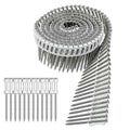 Simpson Strong-Tie T13A225IPC - 2-1/4' 316SS Plastic Coil 15° Ring Shank Siding Nails