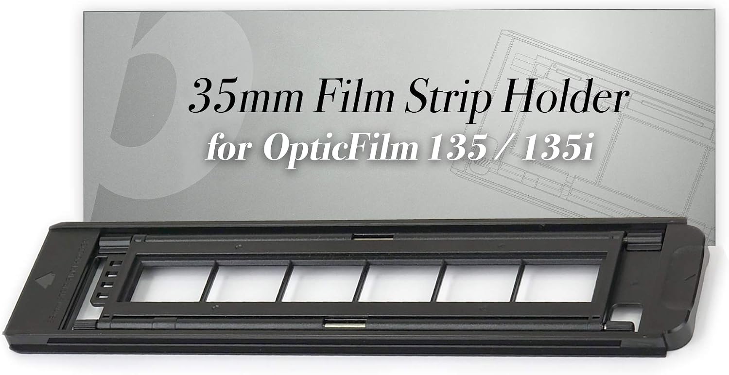 Plustek OpticFilm 135i Ai + 35mm Film Strip Holder x2