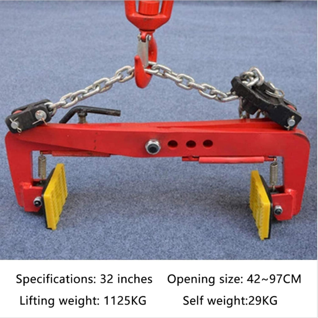 Lifting Clamps,Lifting Clamp Jaw Opening 4 Inch Vertical Plate Clamp for Lifting and Transporting Steel Plates and Structures(B6)