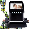 Digital Film and Slide Scanner, Film Slide Scanner 120 High Resolution, 1080P Digital Converter for 35mm, 135,126,127 Negatives & Slides to Digital JPEG, Supports Image Preview & Editing