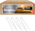Sandbaggy 9-inch Extra Long Landscape Staples - Galvanized Anchors ~ Great for Soft Sandy Soil (500)