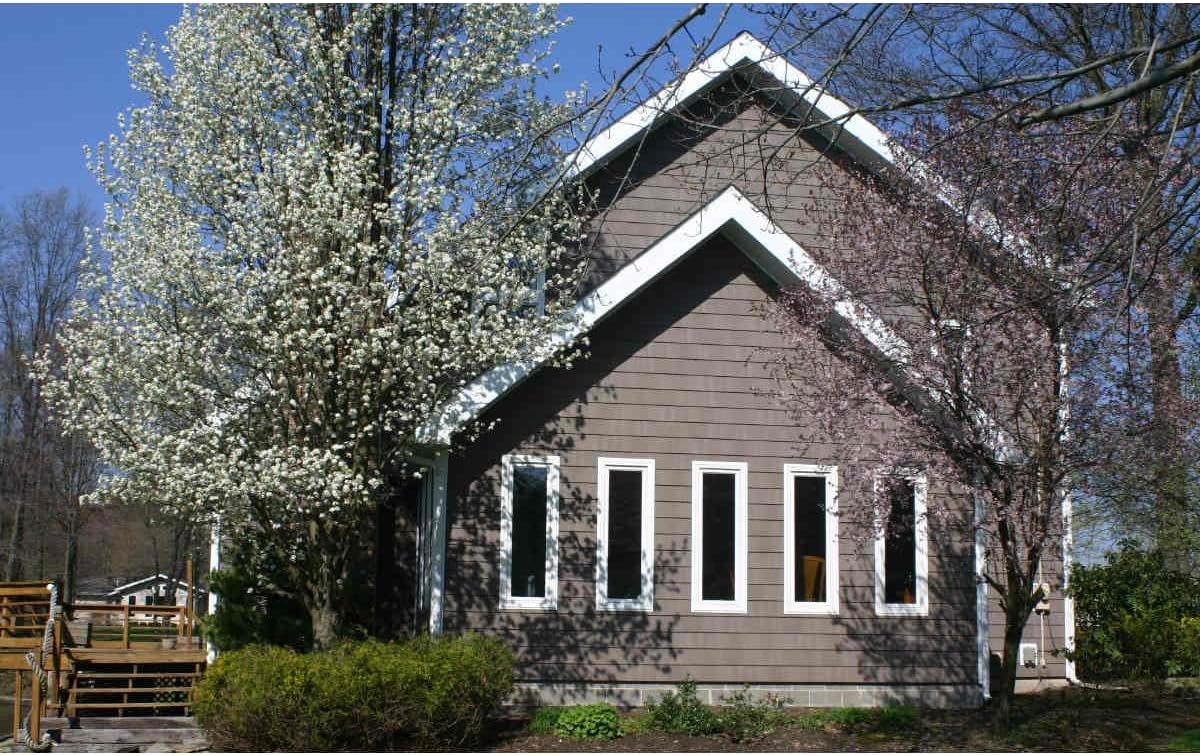 Polaris Homeside Select Double 7in. Cedar Shake Vinyl Siding (1/2 Square) Granite Gray
