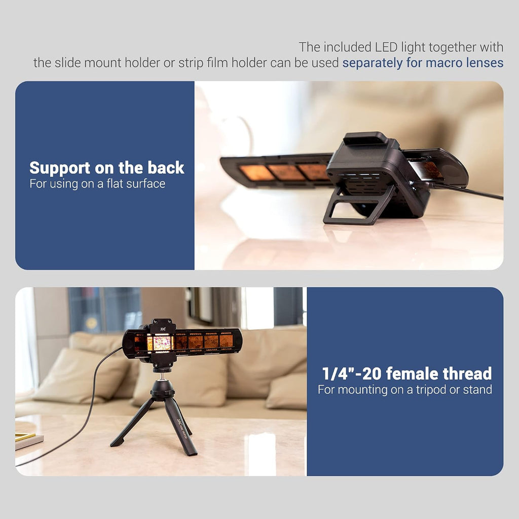 Film Digitizing Adapter Set + Slide Film Cutter：35MM Negative Film Set with Slide Film Cutter