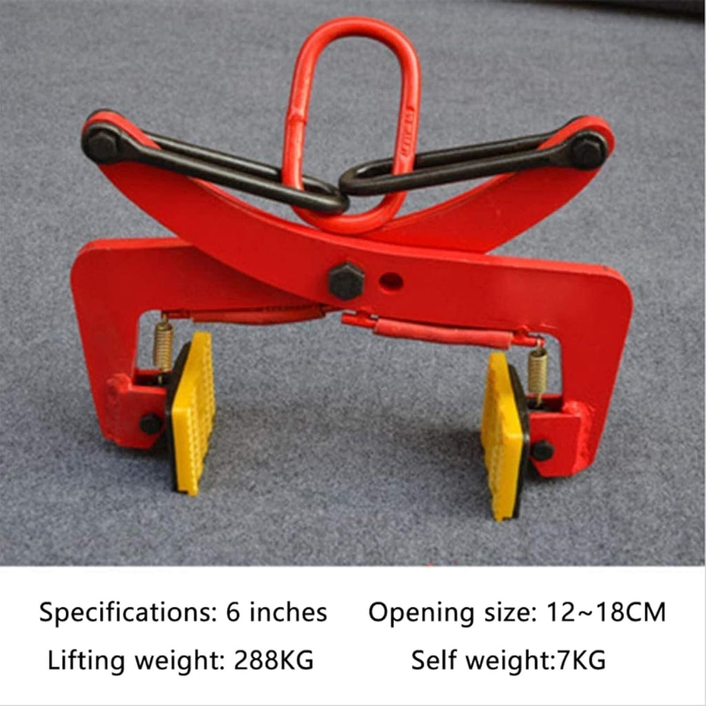 Lifting Clamps,Lifting Clamp Jaw Opening 4 Inch Vertical Plate Clamp for Lifting and Transporting Steel Plates and Structures(A2)