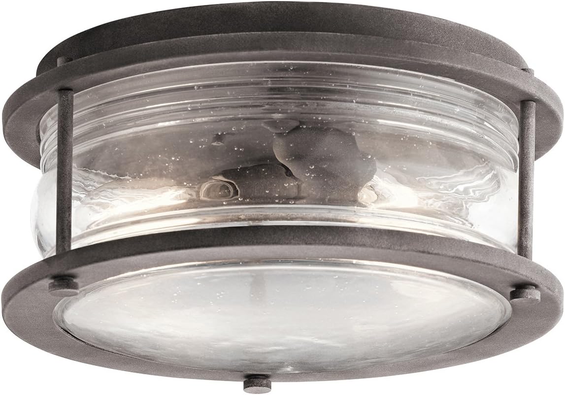 Kichler 49669WZC Two Light Outdoor Ceiling Mount