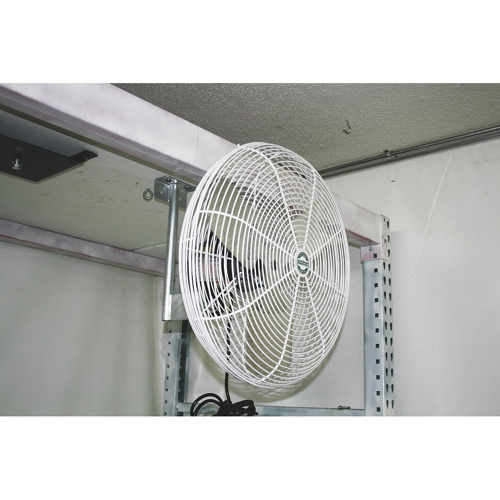 JANDD Manufacturing 20IN EZ Breeze HAF Basket Fan W/Bracket and Cord, 1/10 HP