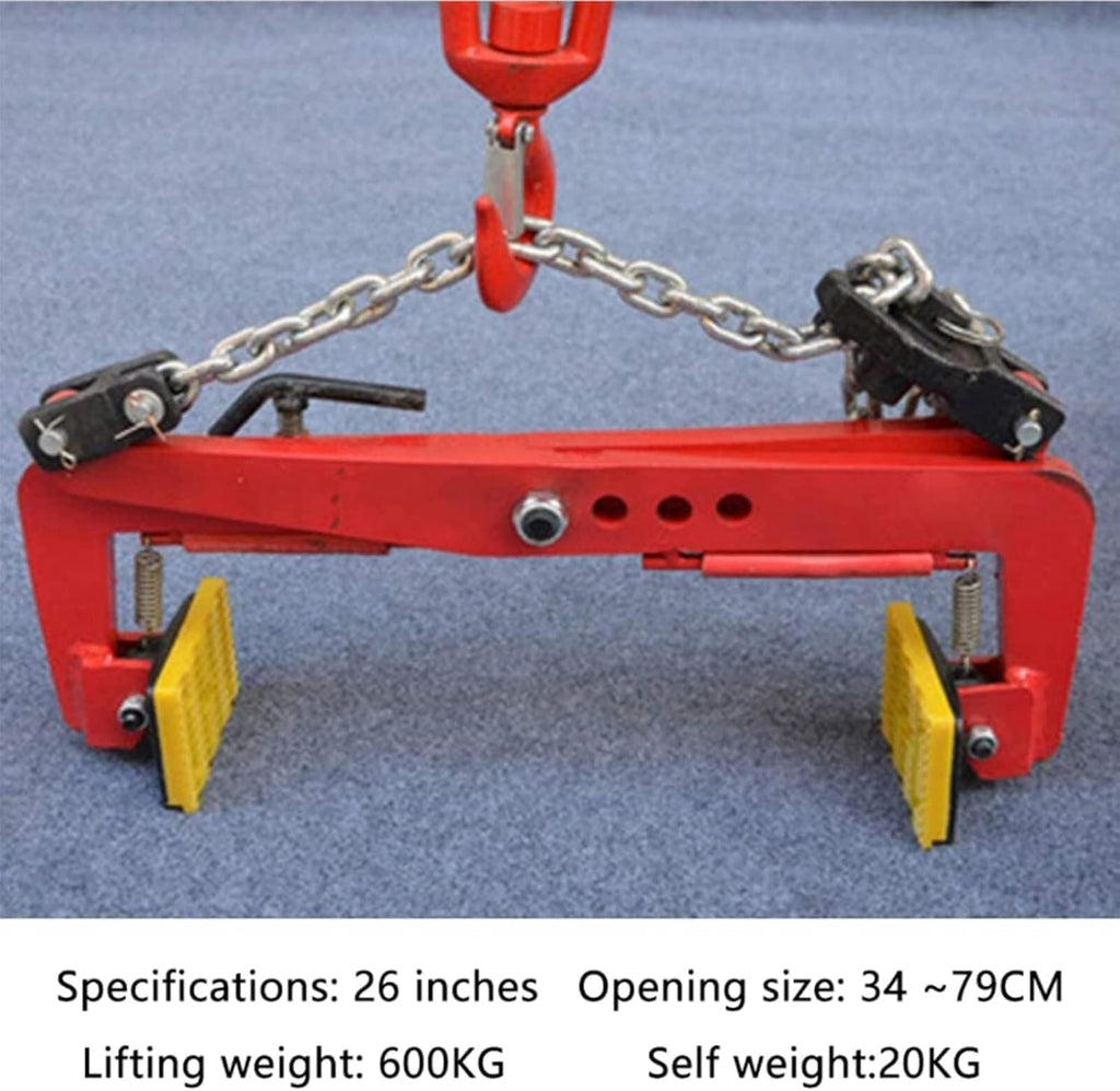 Lifting Clamps,Lifting Clamp Jaw Opening 4 Inch Vertical Plate Clamp for Lifting and Transporting Steel Plates and Structures(B4)