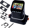 Film & Slide Scanner, 4.3 Inch LCD Screen Digital Photo Converter, Fast Scanning Convert 35mm, 135, 126, 127 Negative & Slides to Digital JPEG