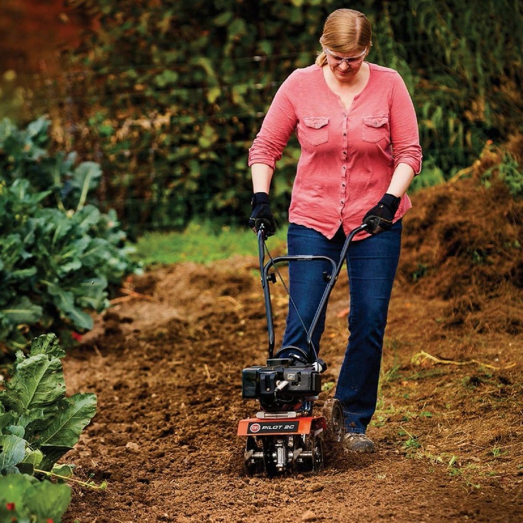 DR Power Pilot 8 in. 2-Cycle 43 cc Cultivator/Tiller