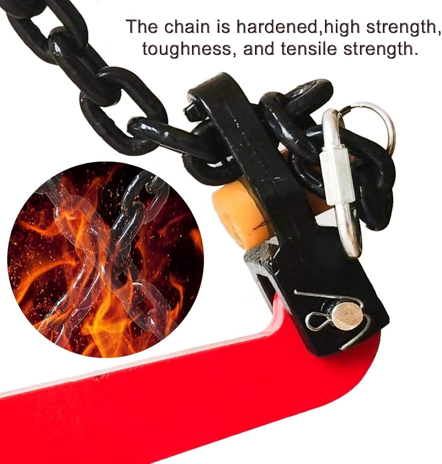 Scissor Granite Slab Lifting Clamp-with Chain, 30 40 50 60 70 80 90Cm Wide Opening/Stone Lifting Clamp Heavy Duty, 772lbs/1102lb/2480lb/2866lb Load Capacity(37-79cm(13.3-31.3in))