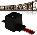 Digital Film Scanner, 17.9 Mega Pixels Negatives Slide Converter, Converts 126/135(35 Mm) Film Negatives and Slides to JPEG Format, One Key Scan and Fast Conversion, for Family, Gifting
