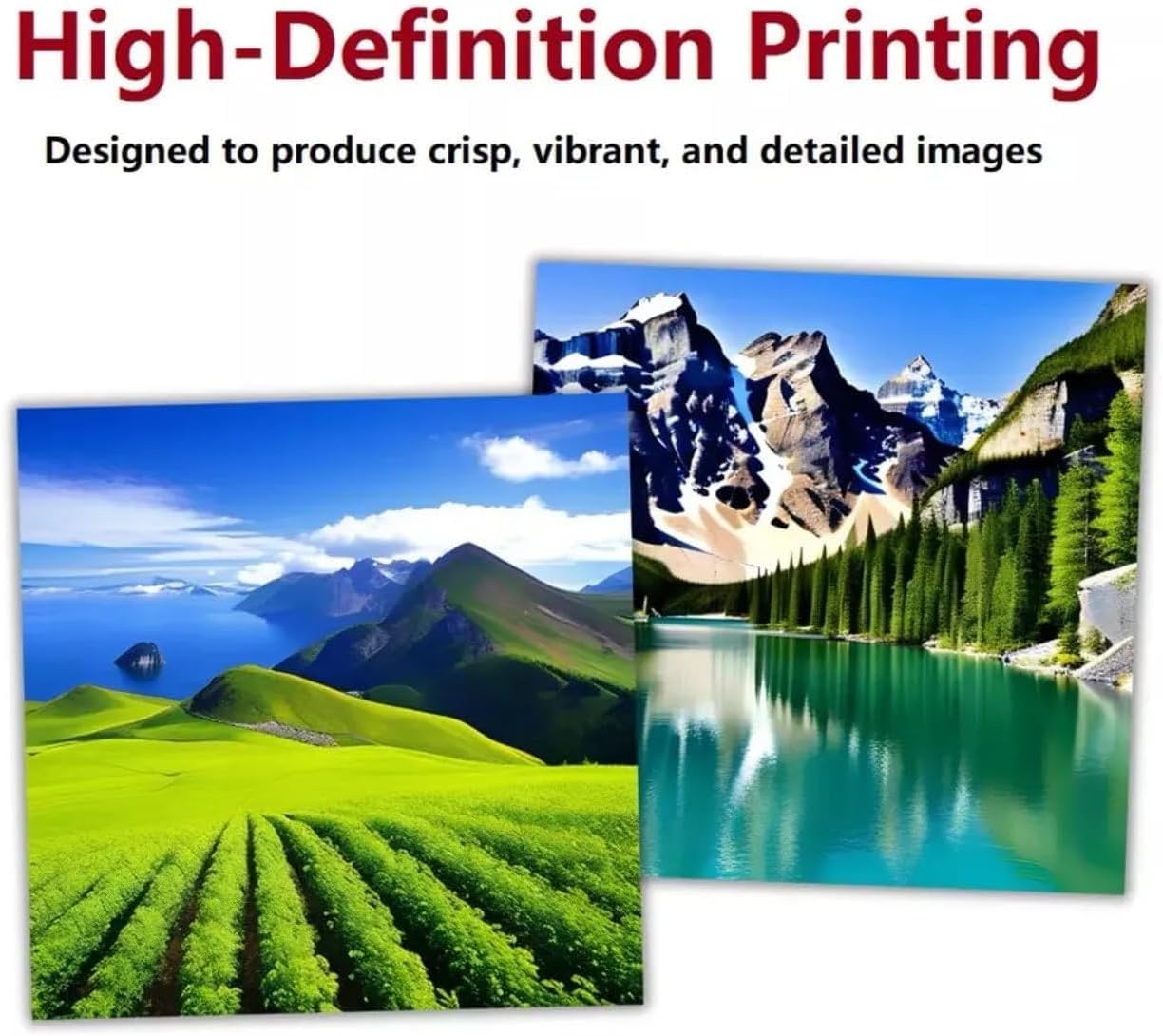 Super-Tank DTF T-Shirt Printer with DTF Ink and Powder Pack for Heat Transfers, Easy Filling, Built-in Scanner and Copier - New, Medium DTF Conversion Printer