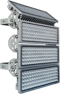 Kekeou Stadium Lights Outdoor LED Flood Light Outdoor 56000 Lumens Surge 6KV Field Lighting 6500K IP67 Waterproof Adjustable Lighting Angle Riding Arena Lights for Court