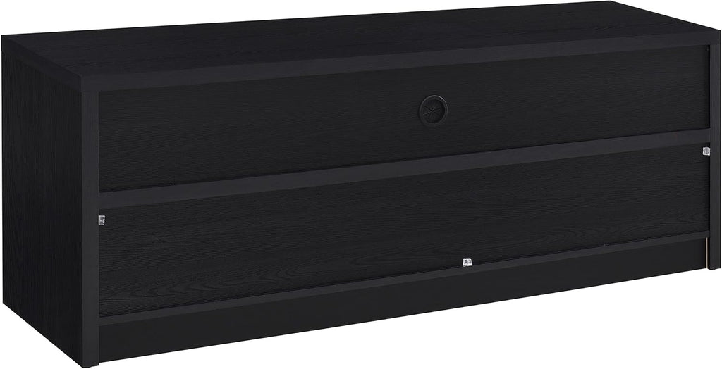 Coaster Home Furnishings Rutland 59-Inch TV Stand and Media Console Black, 3-Drawer Entertainment Center