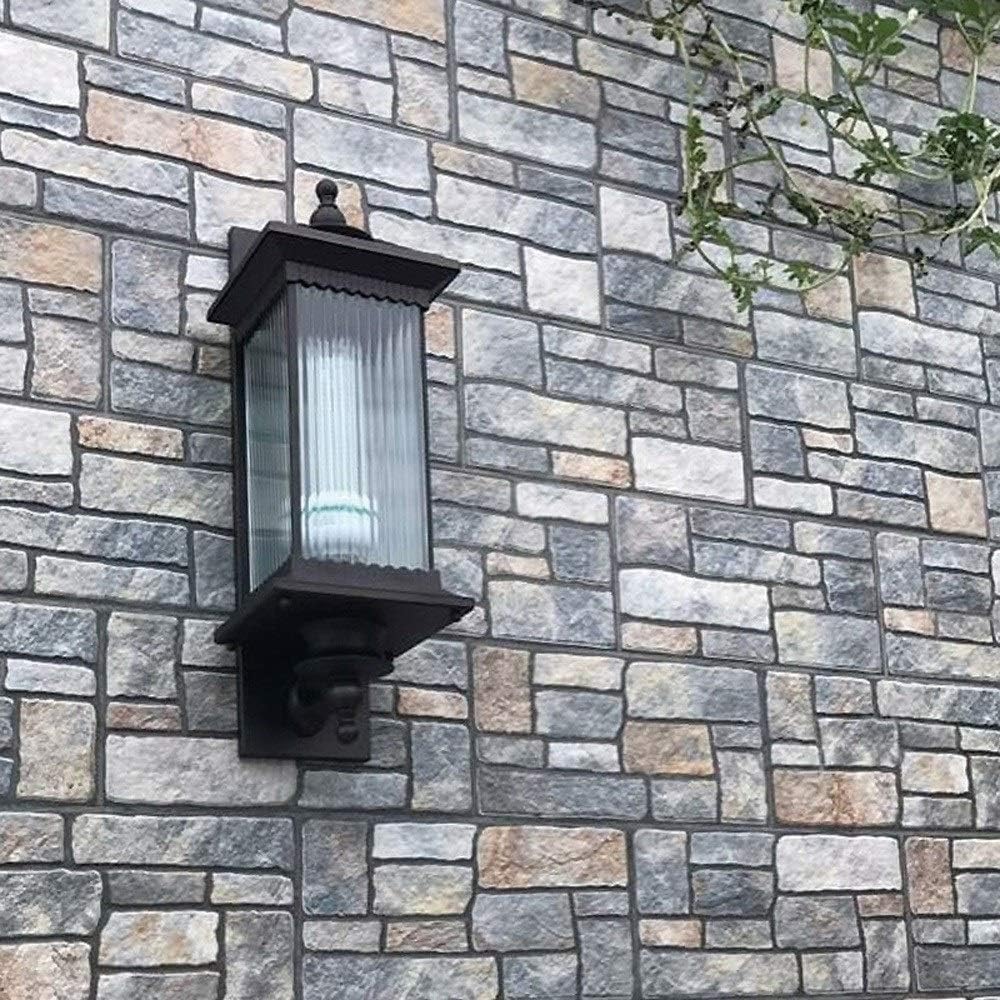 Wall Mounted Light Retro Wall Light Outdoor Die-cast Aluminum Wall Lamp Patio Door Balcony Doorway Villa Wall Sconce Lantern Garden Trading Wall Spotlights Garden landscape lights Waterproof Gla