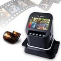 Digital Film & Slide Scanner with 4.3' LCD Converts 35mm Medium Format 120 126 127 135 Negatives Slides to JPEG Preview Save Photos for Digital Archiving