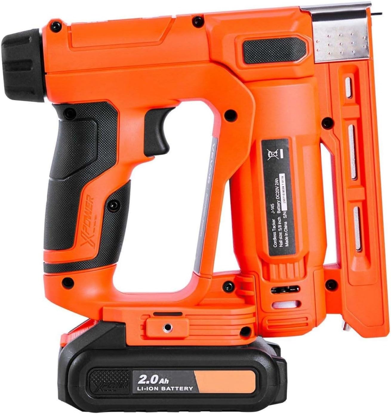 MCN70 Coil Siding Nailer, 15 Degree Pneumatic Nail Gun - 1-3/4 to 2-3/4 Inch Coil Nails for Siding, Fencing, Pallets & Woodworking