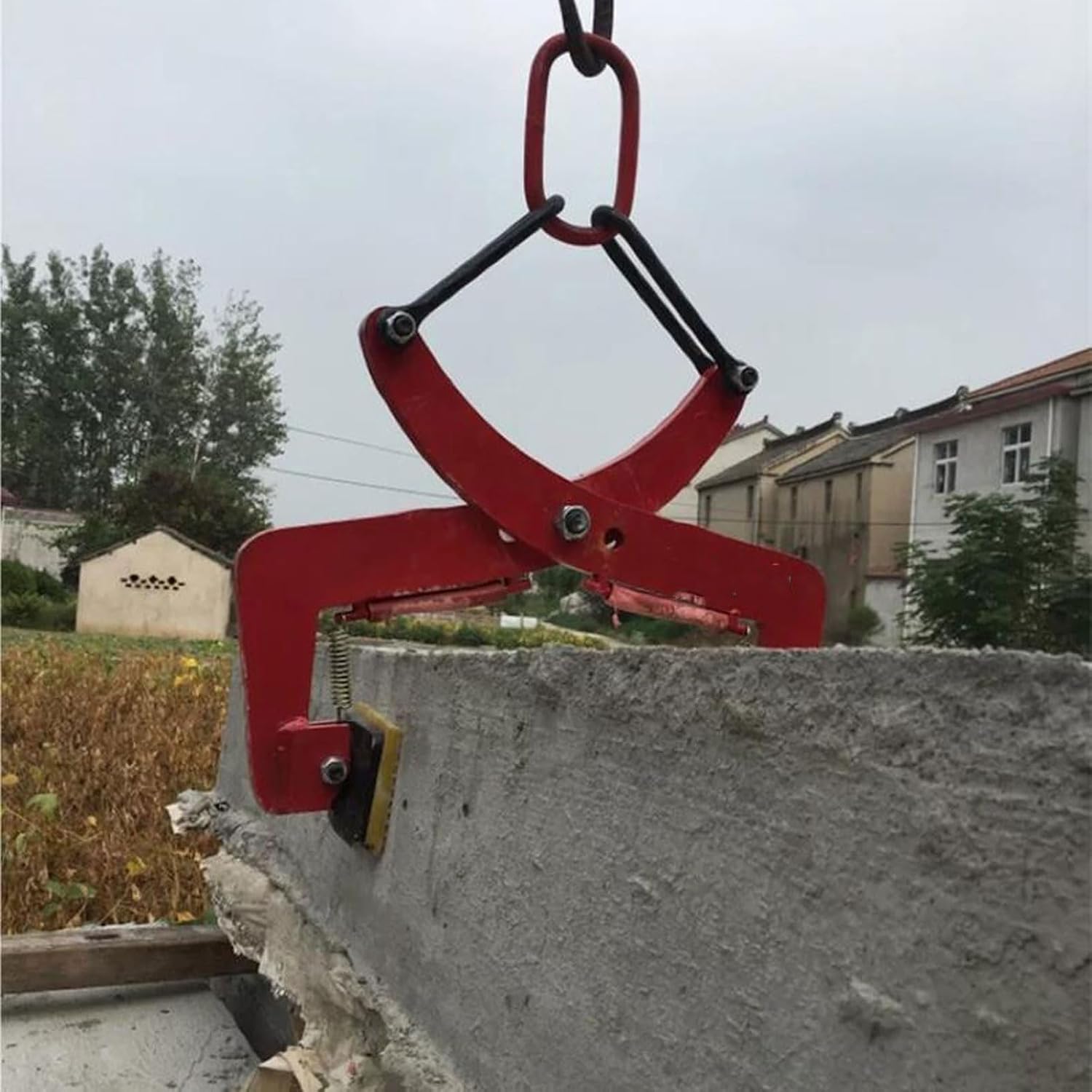 Steel Plate Lifting Clamps A8, Heavy Duty Alloy Steel, 12-24cm (4.7-9.4in), 260kg (573LB) Capacity, Industrial Equipment for Safe Lifting and Transport