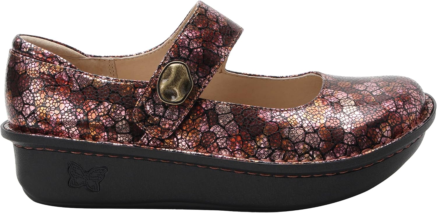 Alegria Paloma Womens Mary Jane - Timeless Comfort, Arch Support and Style Shoe for Everyday Elegance and Slip-Resistant - Nursing and Healthcare Professionals