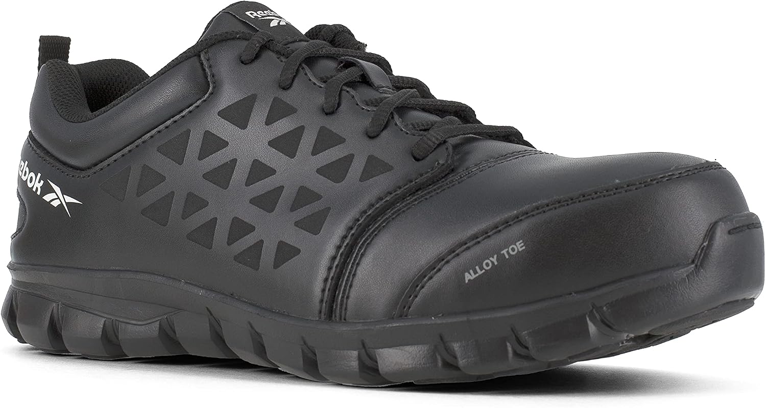 Reebok Men's Rb4042 Sublite Cushion Work Safety Athletic Alloy Toe Shoes