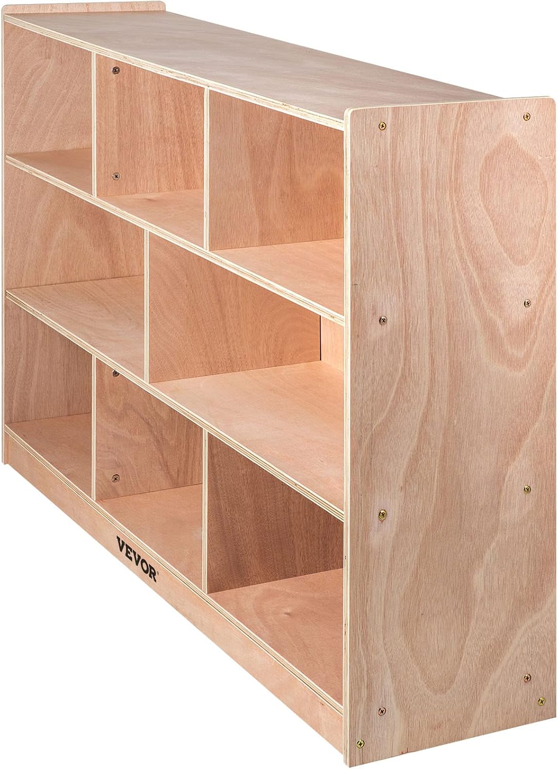 Happybuy 8-Section Cubbies for Classrooms, Cubby Storage Cabinet, Classroom Cubbies, Compartment Storage Cabinet, Classroom Furniture for Home, School, Kindergarten
