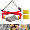 Scissor Granite Slab Lifting Clamp-with Chain, 30 40 50 60 70 80 90Cm Wide Opening/Stone Lifting Clamp Heavy Duty, 772lbs/1102lb/2480lb/2866lb Load Capacity(42-91cm(16.5-35.8in))