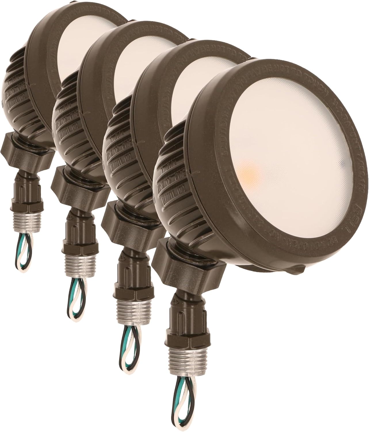 BELL LL1200Z LED Swivel Floodlight, 1200 Lumens, Bronze (Pack of 4)