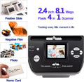 16mp Digital Scanner(3 * 5/4 * 6/5 * 7 Paper Photos), 135 (35mm) Negative Scanner + Business Card Sorting Ocr Software, for Saving Films to Digital Files