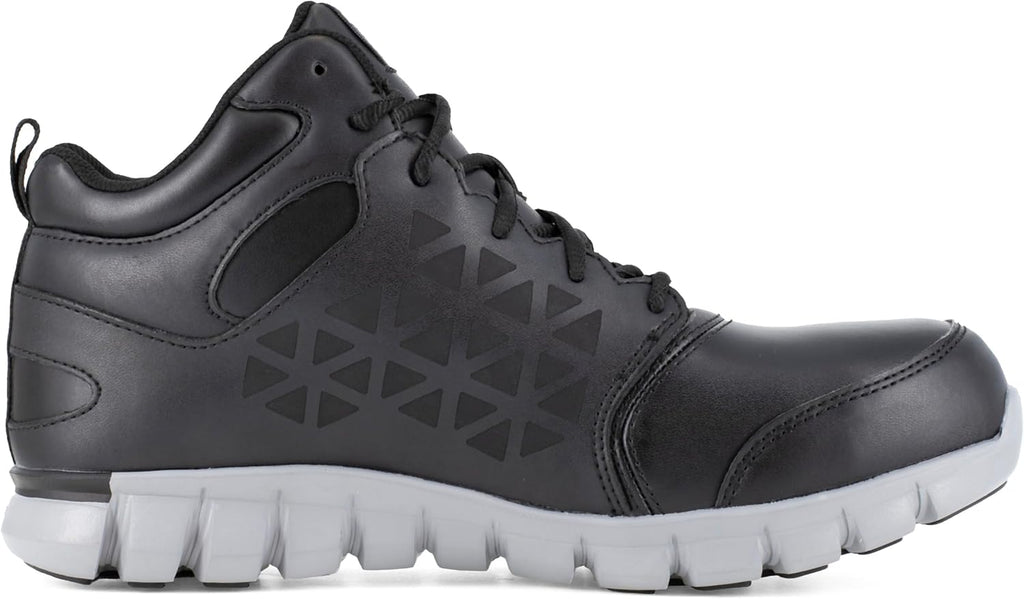 Reebok Work Mens Sublite Cushion Electrical Alloy Toe Work/Duty - Black