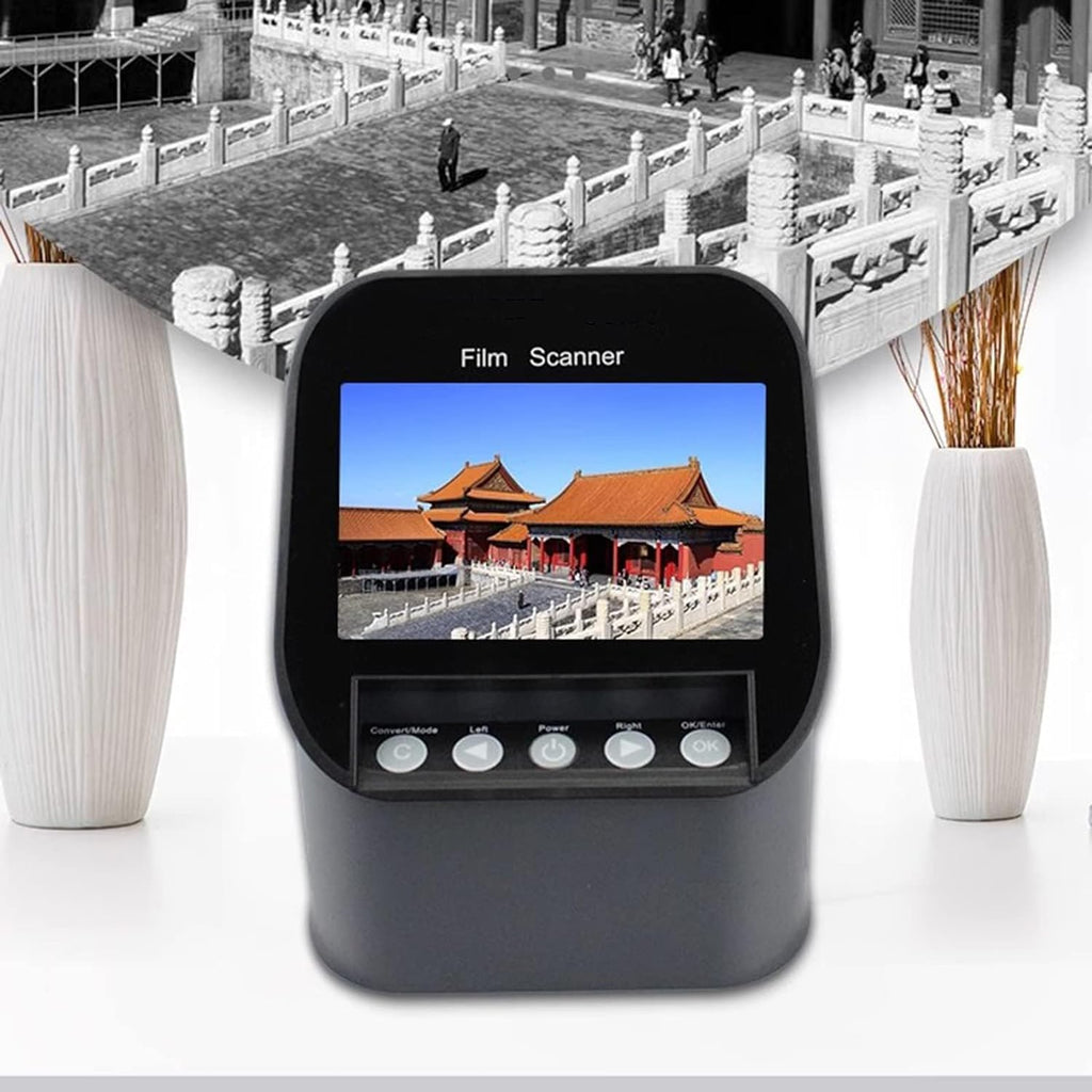 135 Film Scanner, 22MP Digital Slide Scanner, with Large 4.3' TFT Color Screen, Support Film Formats(135/126KPK/110/SUPER8/positive Film/Negative