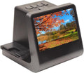 Digital Film Scanner, Slide Scanner with Large 5' LCD Screen, Convertible Color and Black and White Negatives and 35mm Slides, high Resolution 22 MP JPEG Photos