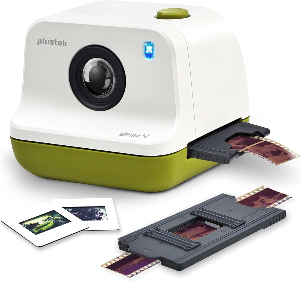 Plustek eFilm V - Slide & Negative Scanners, Quickly Convert 35mm / 110 / APS to Digital - Supports Mac and Windows OS