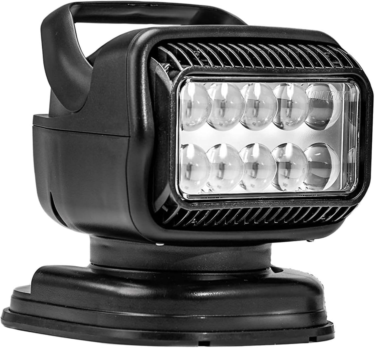 Golight 79514GT LED Portable Spotlight | Magnetic Mount Work Light with Wireless Remote | Black Weatherproof LED for Trucks, Boats, Off-Road & Outdoor Use