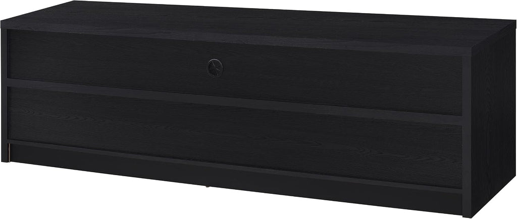 Coaster Home Furnishings Rutland 78-Inch TV Stand and Media Console Black, 3-Drawer Entertainment Center