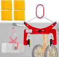 Granite Slab Lifting Clamp -325 260 280 Kg, Heavy Duty Stone Carrying Clamps for Lifting And Transporting Concrete Block Granite Slab Stone Slab, Adjustable Granite Curb Clamp(Opening size 3.9-11.8in/