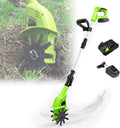 20V Electric Tiller Cultivator/Rotavator,with 4000mAh Battery Powered,Electric Cordless Hand Tiller Soil Cultivator,Gardening Tool Cultivation Machine for Allotment, Lawn, Garden