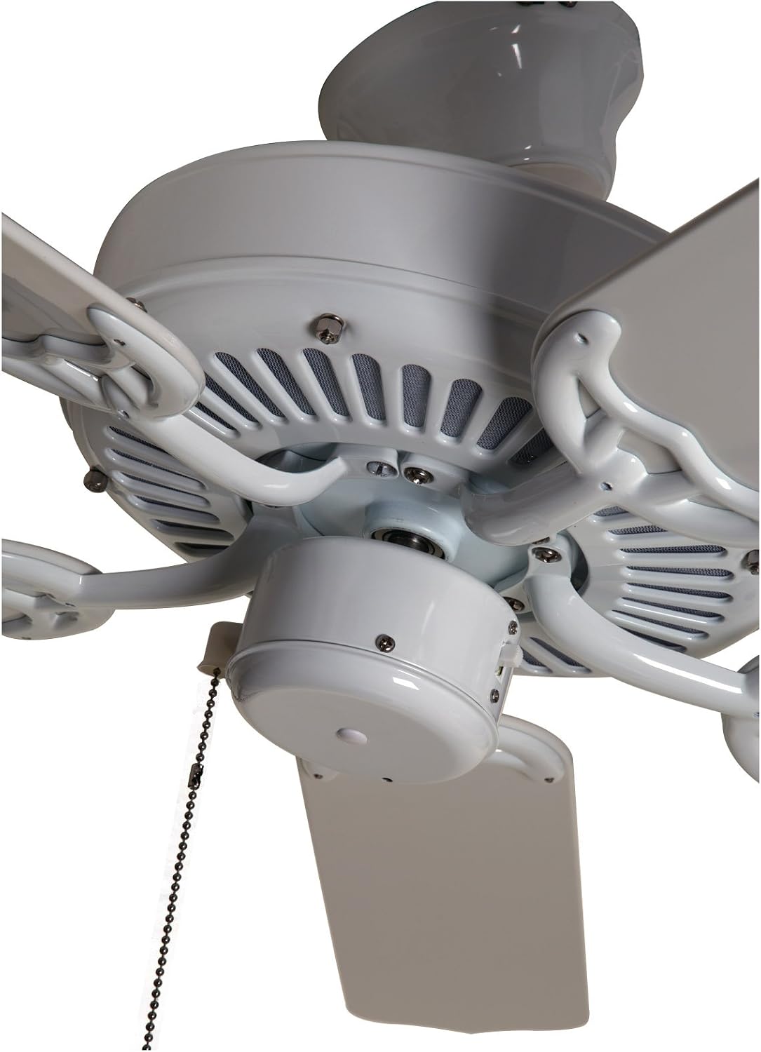 Boston Harbor CF-78092 Outdoor Ceiling Fan, 52', White