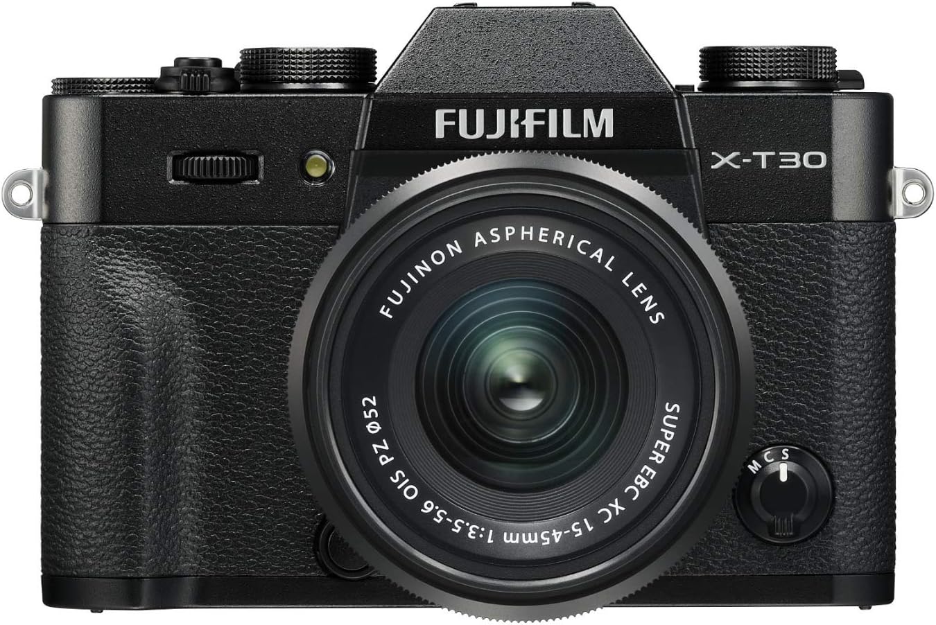 Fujifilm X-T30 Mirrorless Digital Camera w/XC15-45mm Kit - Black