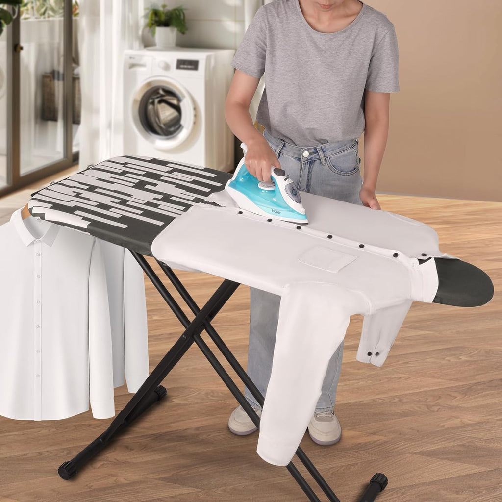 Extra Large Ironing Board with Large Hang Rail in 53' L x 20' W