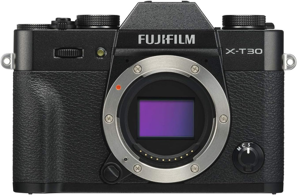 Fujifilm X-T30 Mirrorless Digital Camera w/XC15-45mm Kit - Black