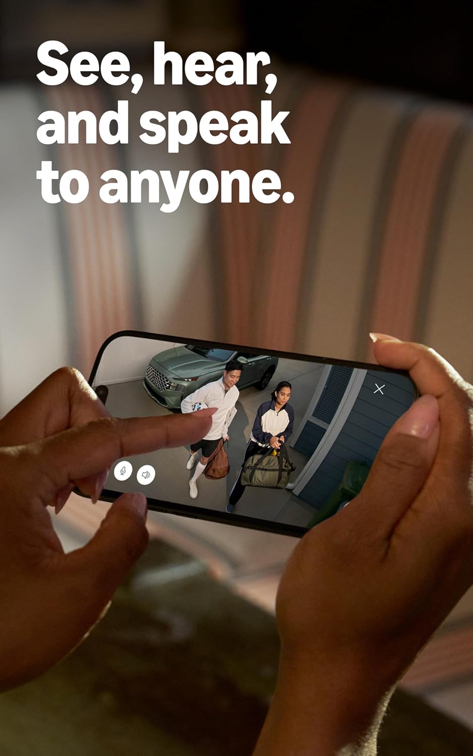 Ring Spotlight Cam Plus, Wired | Two-Way Talk, Color Night Vision, and Security Siren (newest model) - White