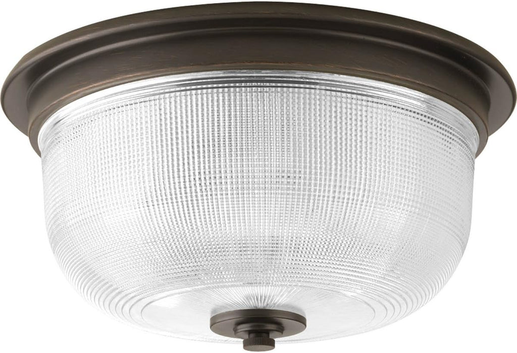 Progress Lighting 2-Light 12-3/8' Close-to-Ceiling, Archie Collection, Indoor, P3740-74, Venetian Bronze